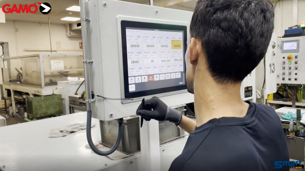 Los operarios de Gamo realizan la gestión de producción a través de SmartMon
