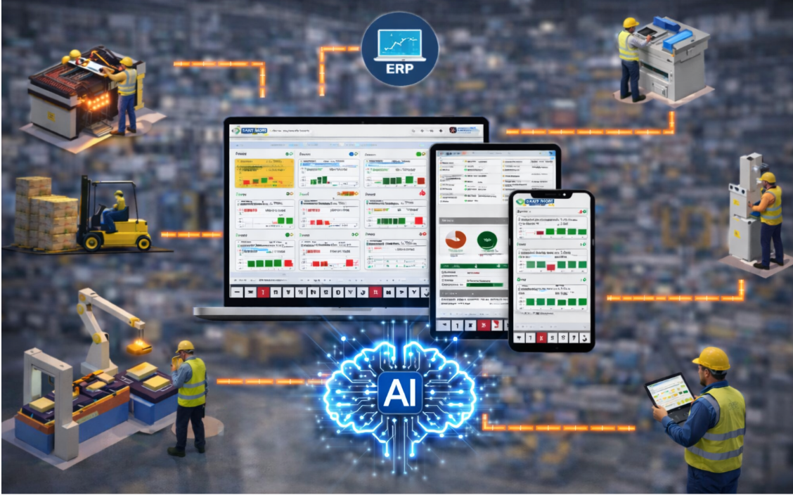 Módulo de inteligencia artificial de SmartMon para analizar datos de planta, históricos y reports industriales